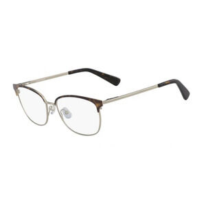LONGCHAMP LO2103 214 TORTOISE GOLD AUTHENTIC EYEGLASSES SUNGLASSES FRAMES 53-16